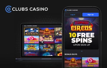 Clubs Casino mobile casino games