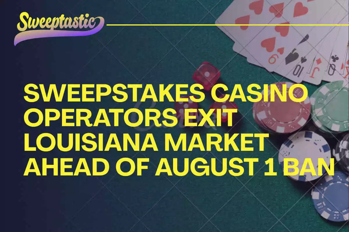 Sweepstakes Casino Operators Exit LA