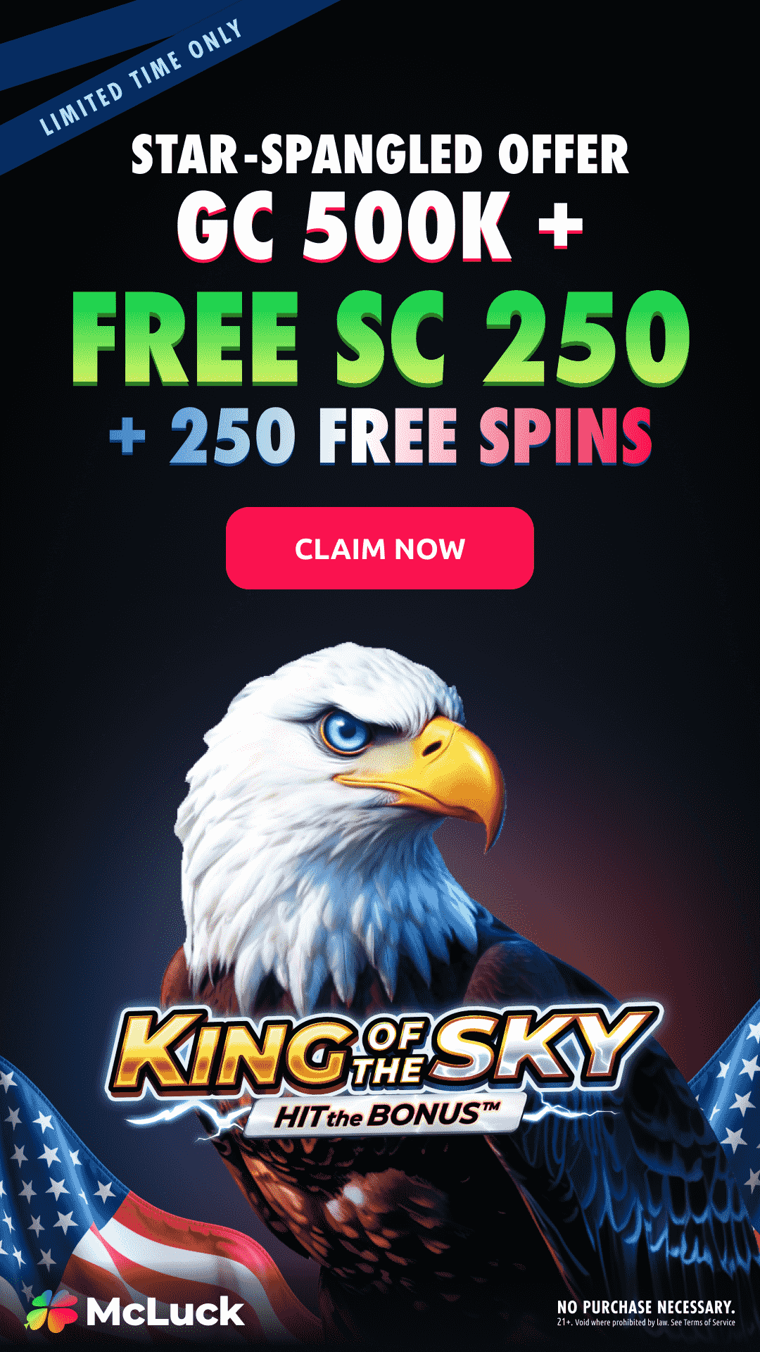 McLuck Star Spangled Offer