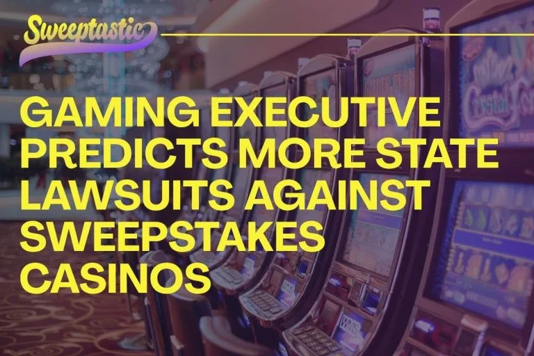 Gaming Executive Predicts More State Lawsuits Against Sweepstakes Casinos